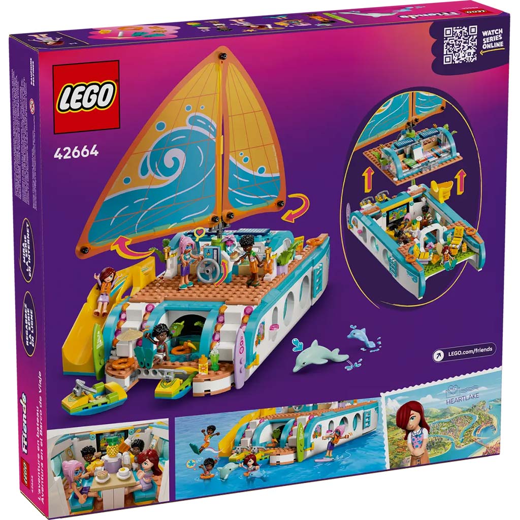 LEGO® Friends: Bootsausflug und Abenteuer (42664) kép 6