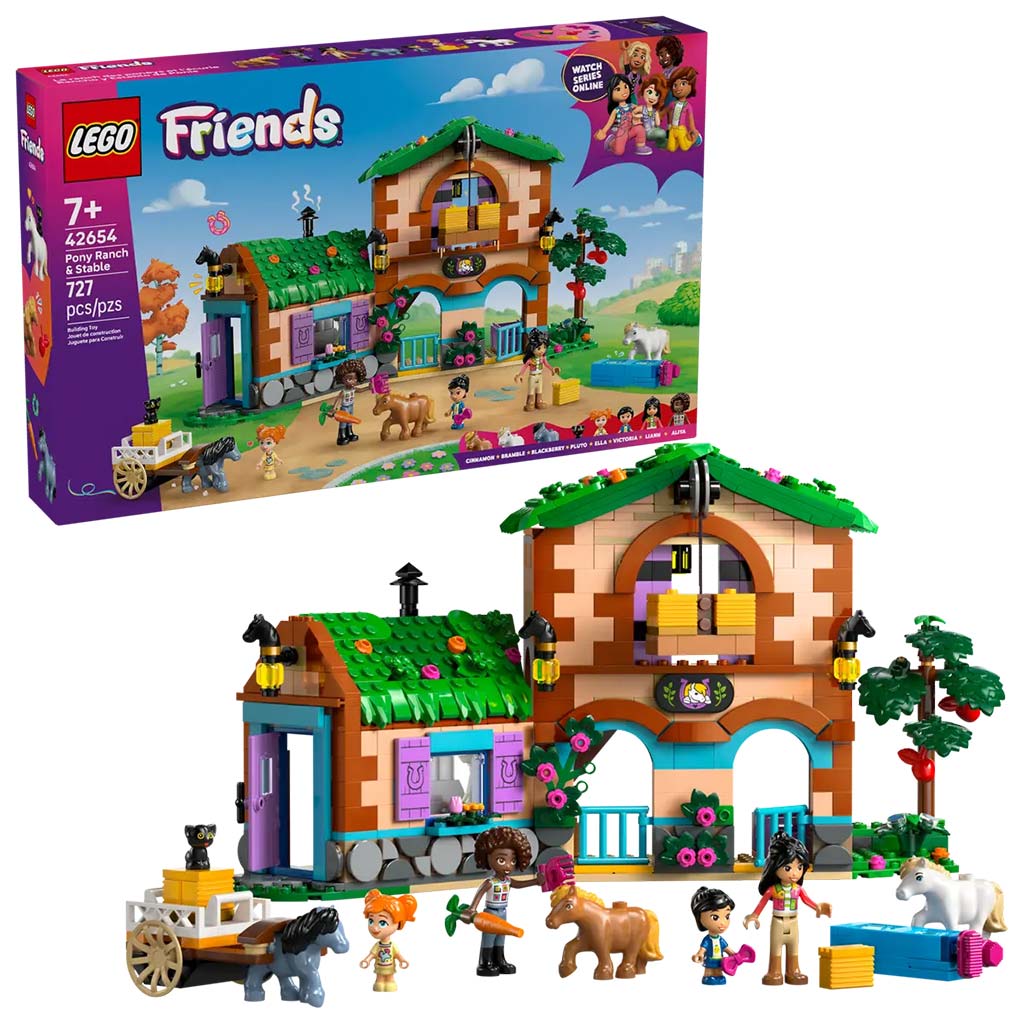 LEGO® Friends: Pferdehof und Stall (42654)