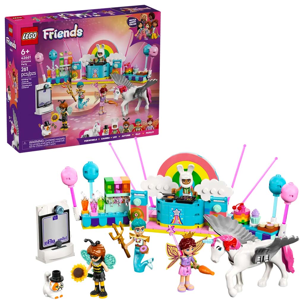 LEGO® Friends: Verkleidungsparty mit Einhorn und Fee (42661)