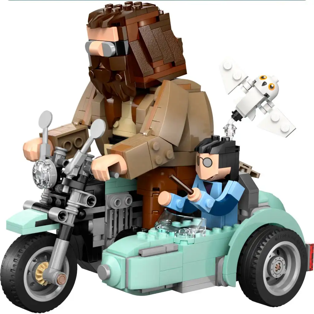 LEGO® Harry Potter: Hagrids™ und Harrys Motorradausflug (76443) kép 4