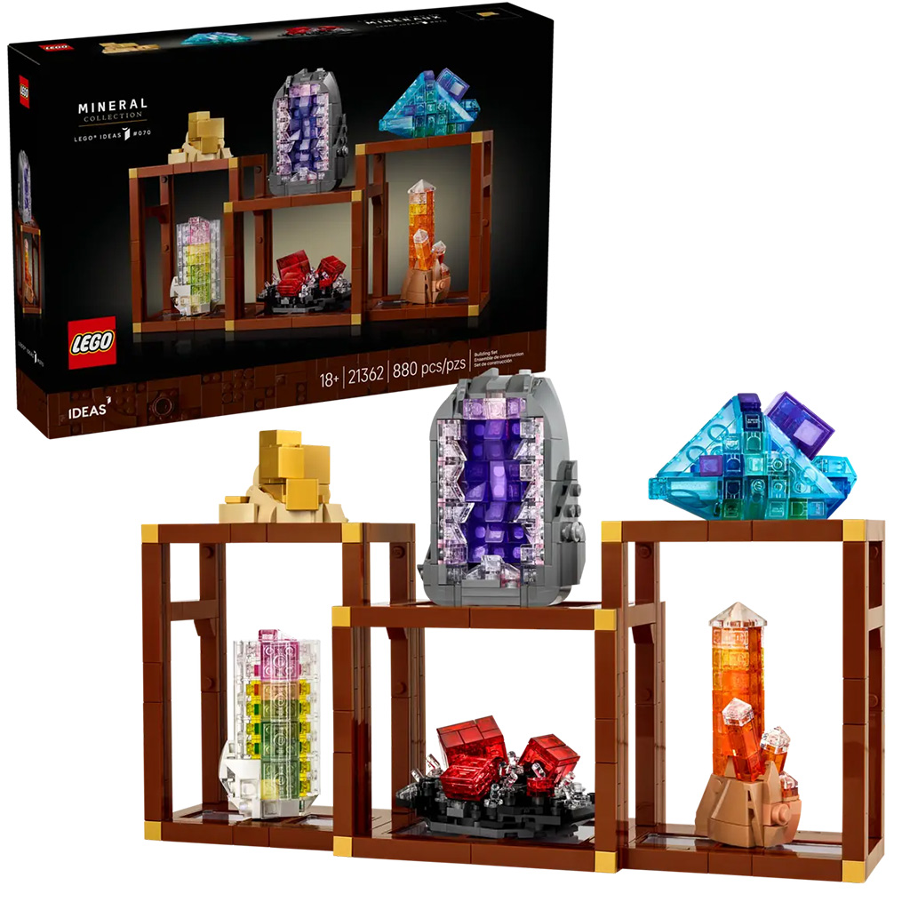 LEGO® Ideas: Mineraliensammlung (21362)