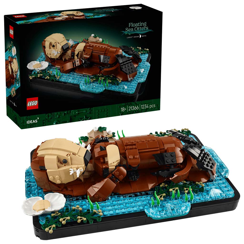 LEGO® Ideas: Schwimmende Otter (21366)