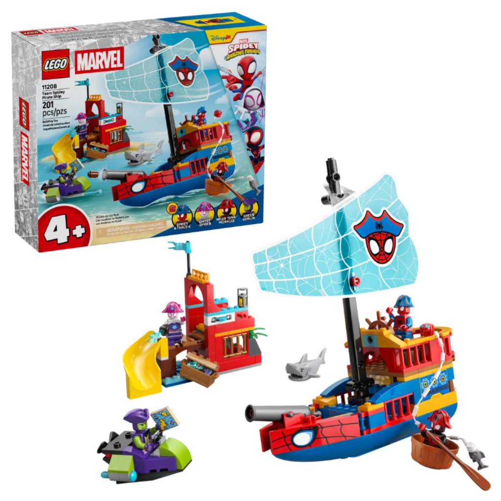 LEGO® Marvel: Das Piratenschiff des Spinnen-Teams (11208)