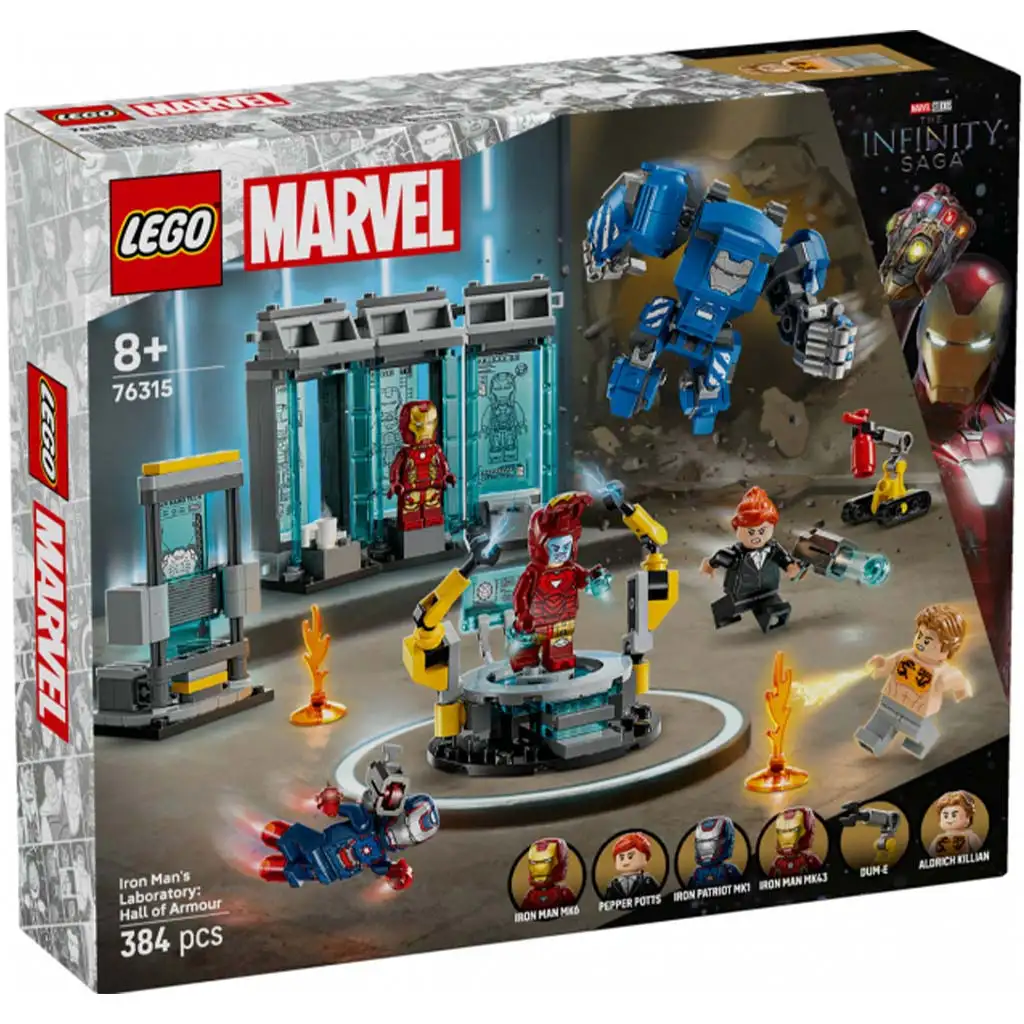LEGO® Marvel: Iron Mans Werkstatt: Hall of Armor (76315)