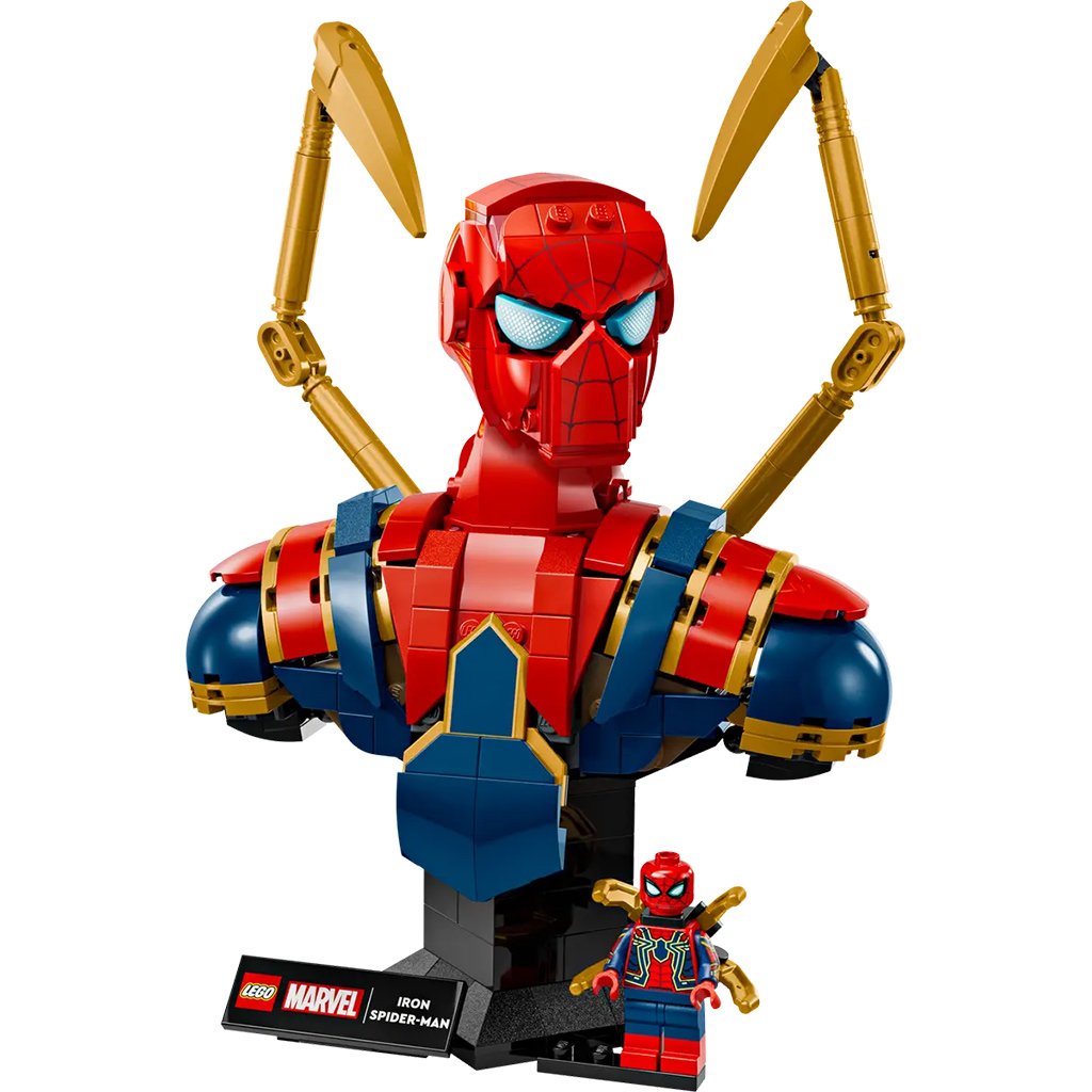 LEGO® Marvel: Iron Spider-Man Büste (76326) kép 4