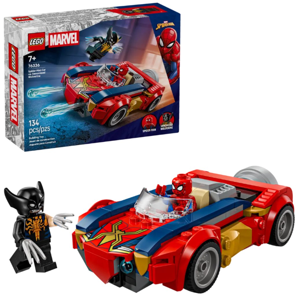 LEGO® Marvel: Spider-Man gegen den venomisierten Wolverine (76336)