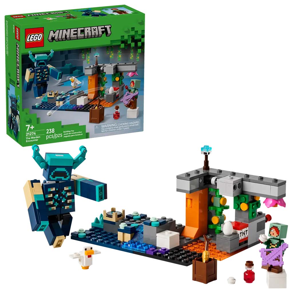 LEGO® Minecraft: Begegnung mit dem Wächter (21274) kép 1