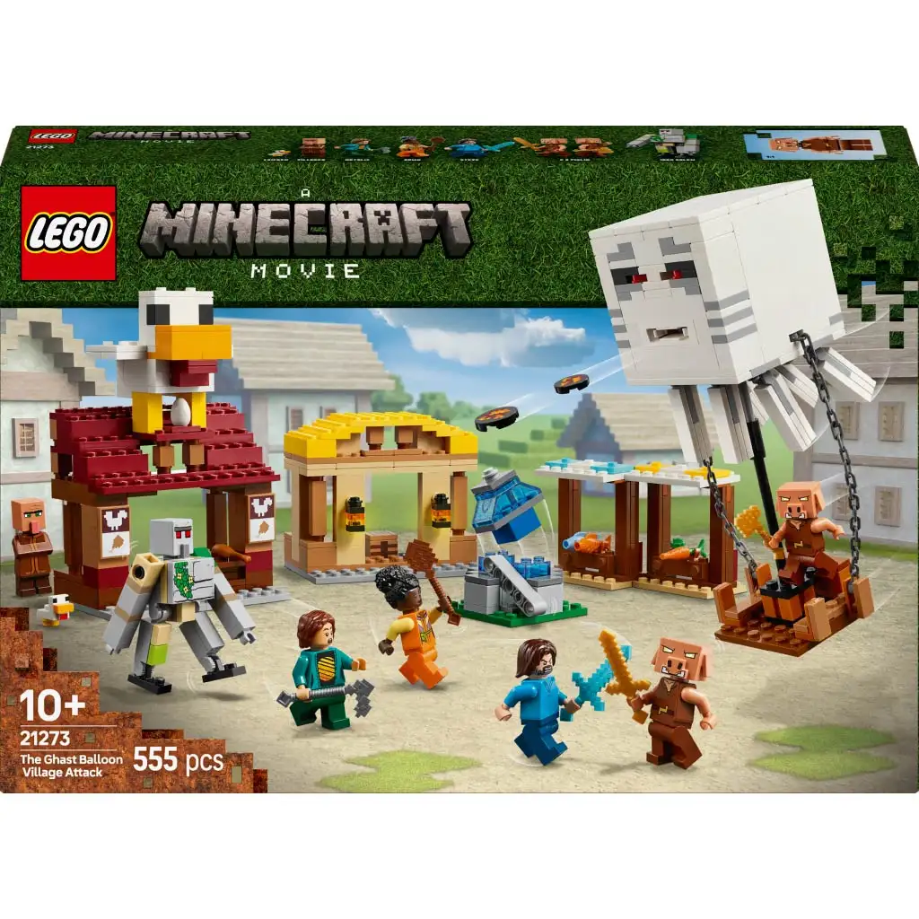 LEGO® Minecraft: Das Geister-Luftschiff und Dorfangriff (21273)
