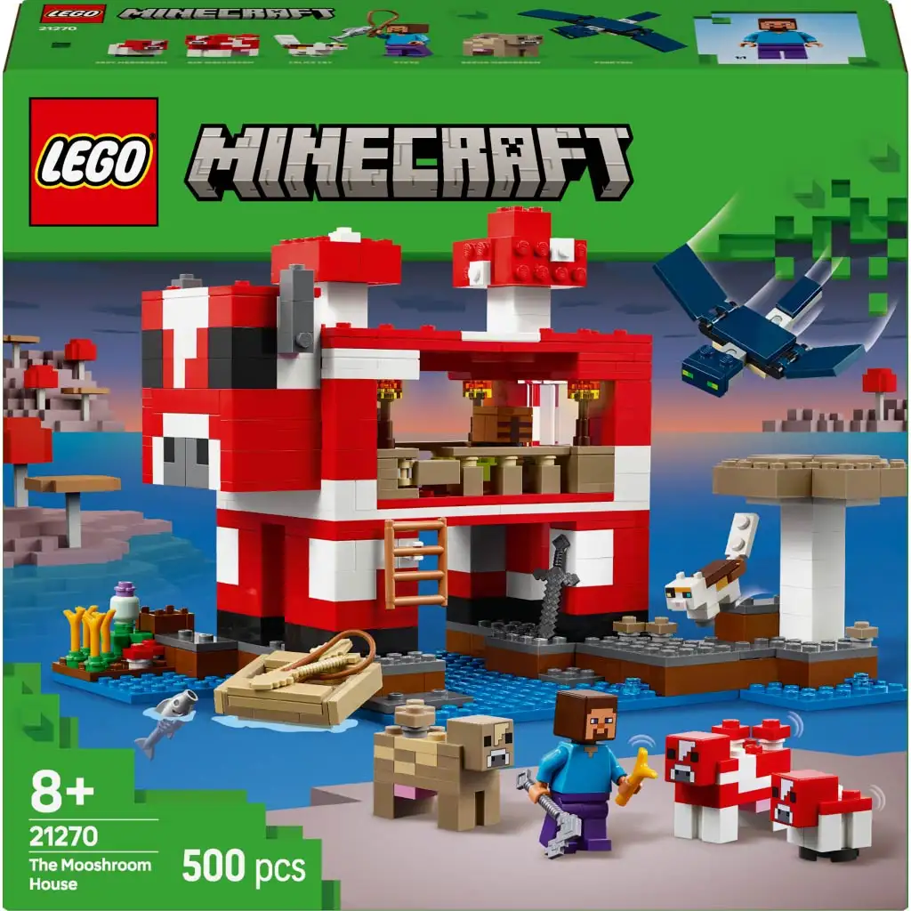 LEGO® Minecraft: Das Haus der Muuuhs (21270)