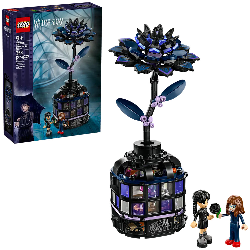 LEGO® Mittwoch: Schwarze Dahlie (76784)