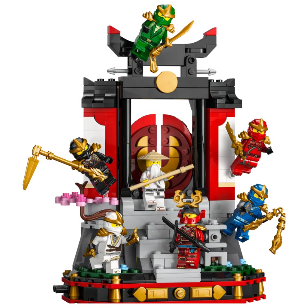 LEGO® Ninjago: Ausstellbare Ninja-Figuren, 15. Jubiläum (71866) kép 2