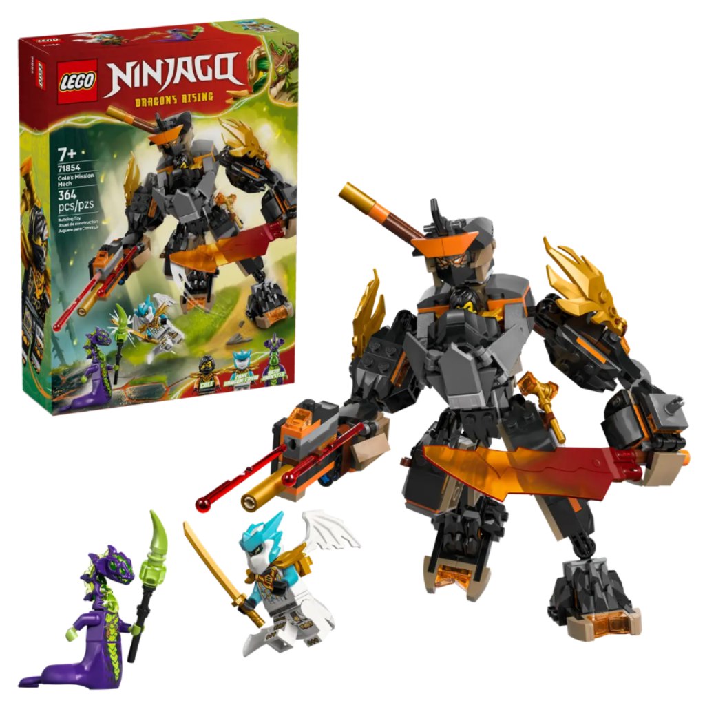 LEGO® Ninjago: Coles Action-Mech und Drachen-Zane (71854)