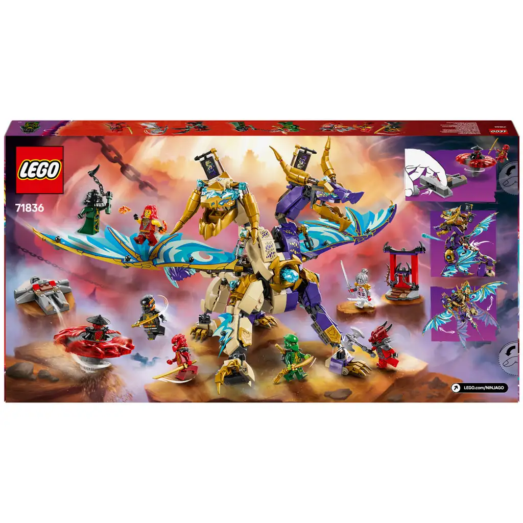LEGO® Ninjago: Der prestigeträchtige Drache der Konzentration (71836) kép 4
