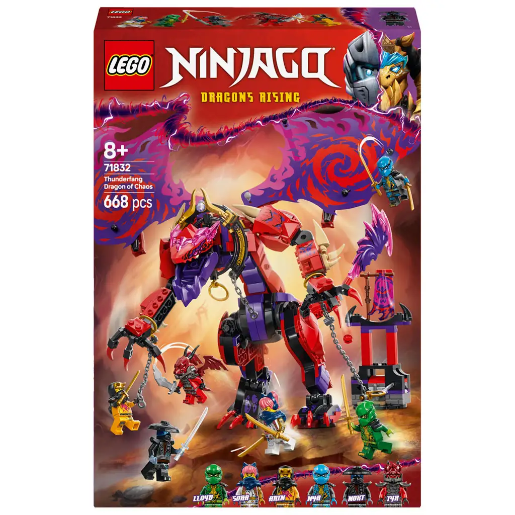 LEGO® Ninjago: Donnerzahn, der Chaosdrache (71832)