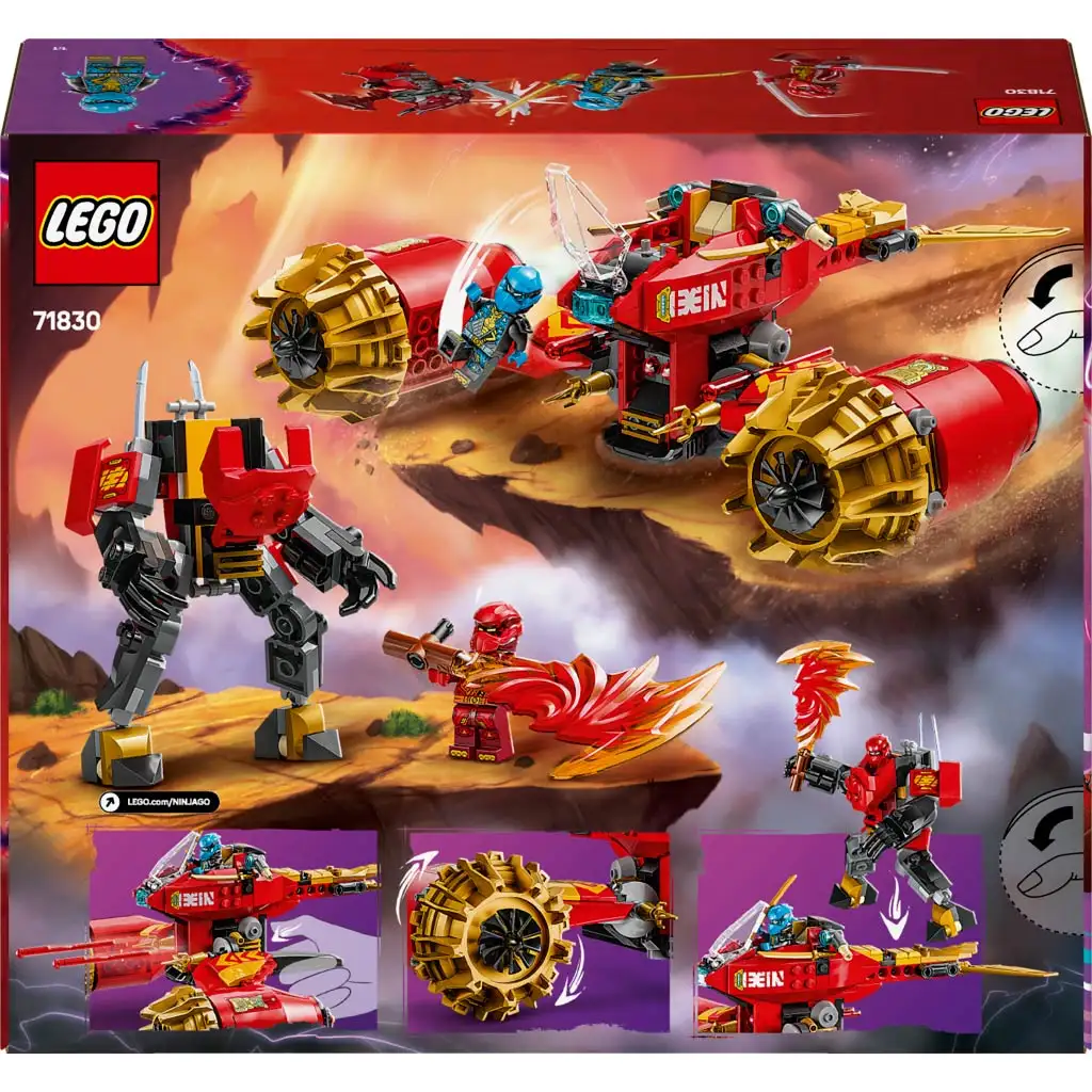 LEGO® Ninjago: Kais Sturmläufer-Roboter (71830) kép 2