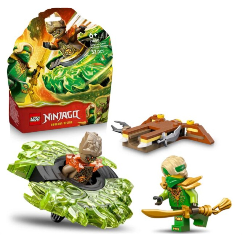 LEGO® Ninjago: Lloyds Spinner gegen das Erdmonster (71850)