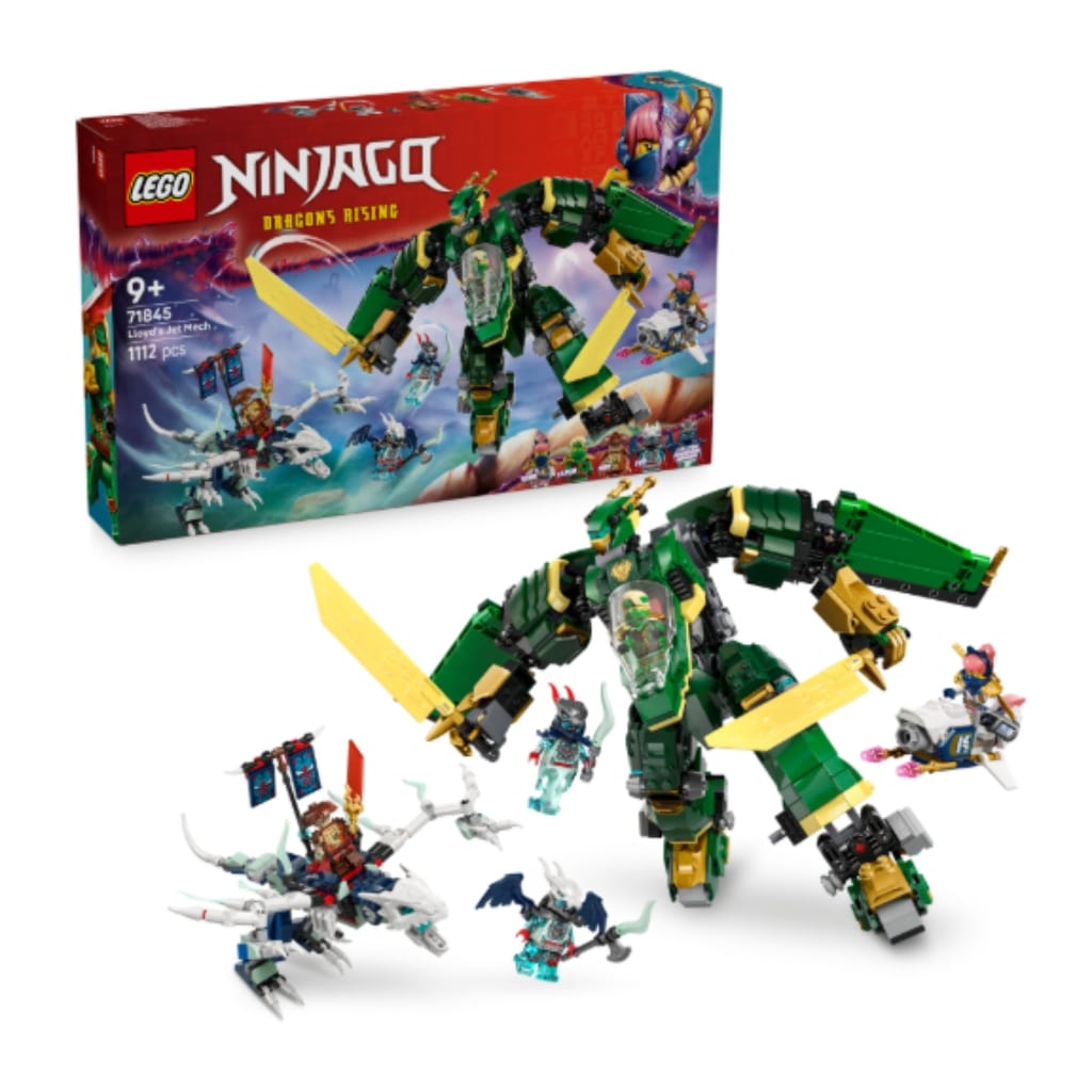 LEGO® Ninjago: Lloyds in ein Flugzeug verwandelbarer Mech (71845)