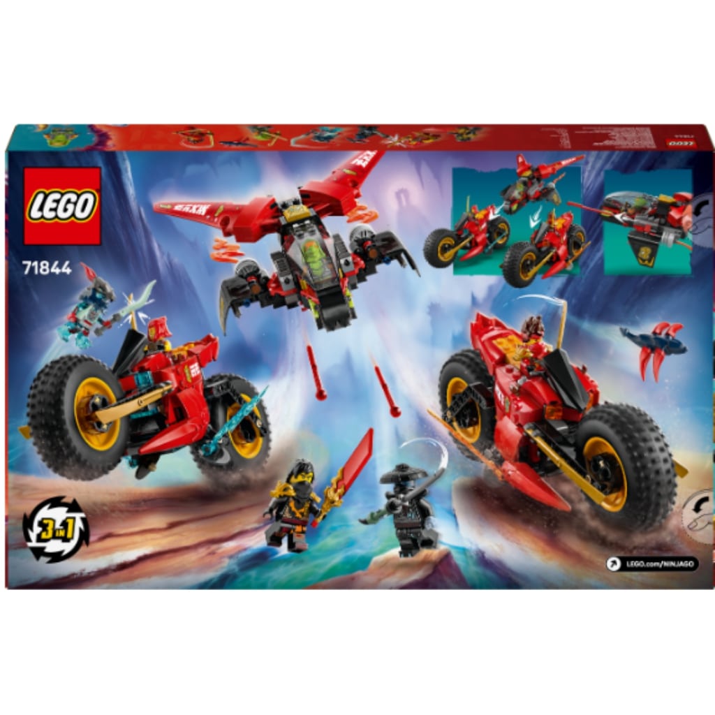 LEGO® Ninjago: Ninja-Kampf fahrzeug (71844) kép 4