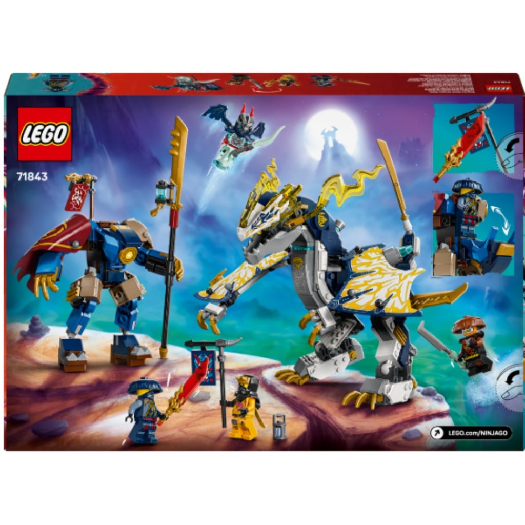 LEGO® Ninjago: Rouges Drachenreiter-Roboter (71843) kép 3