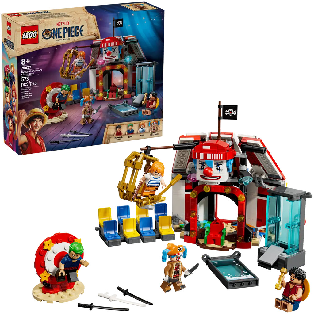 LEGO® One Piece: Buggys Zirkusz-Zelt des Clowns (75637)
