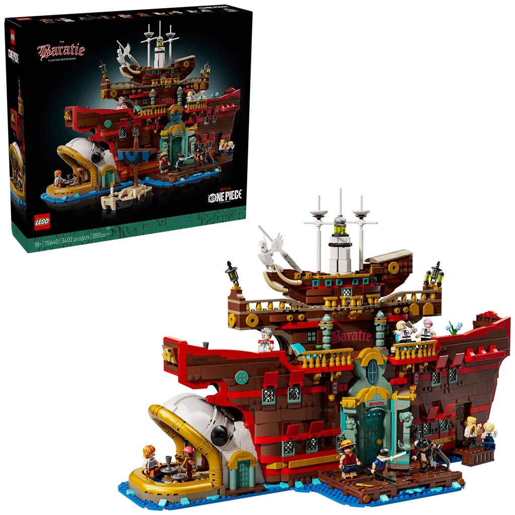 LEGO® One Piece: Das schwimmende Baratie-Restaurant (75640)