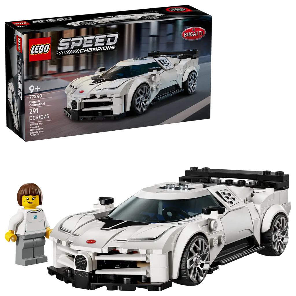 LEGO® Speed Champions: Bugatti Centodieci Hypersportwagen (77240) kép 1