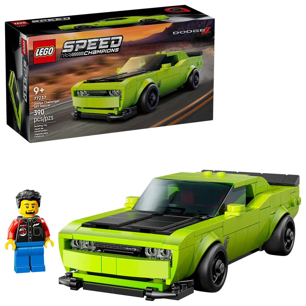 LEGO® Speed Champions: Dodge Challenger SRT Hellcat Sportwagen (77237)