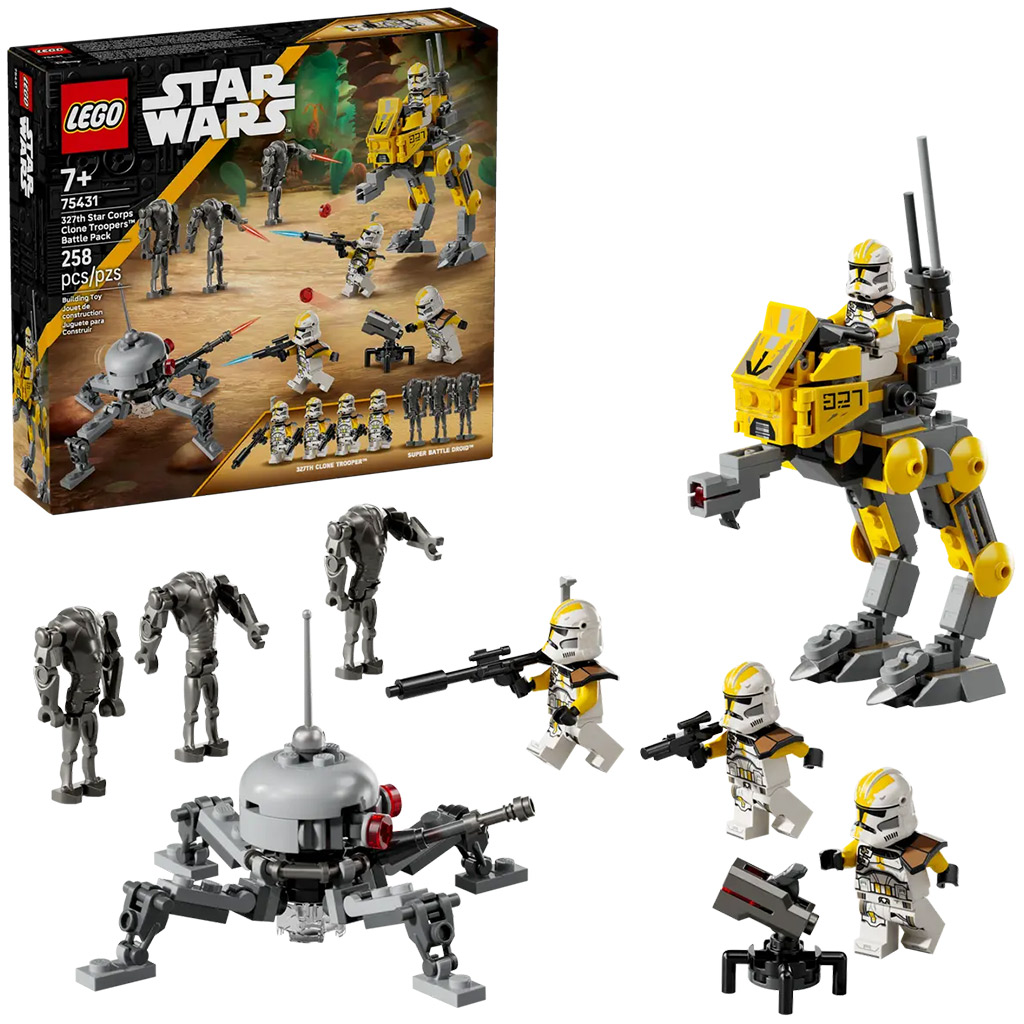 LEGO® Star Wars™: Kampfpack der 327. Klontruppen (75431)