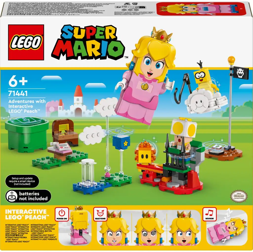LEGO® Super Mario™: Abenteuer mit der interaktiven Peach-Figur (71441)
