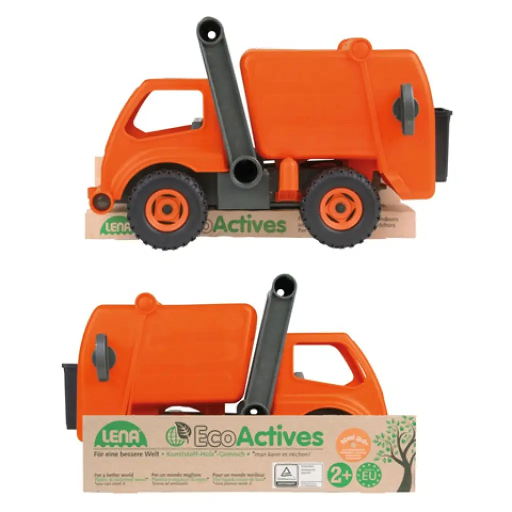 LENA: ECO orange Müllwagen 31cm kép 4