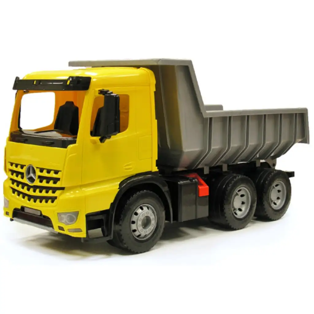LENA: Mercedes-Benz Actros Riesenmuldenkipper gelb/schwarz 67cm