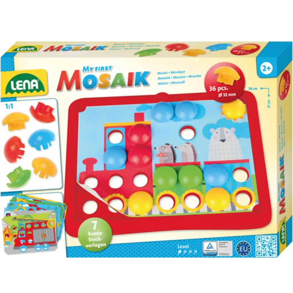 LENA: Mosaik Mein erstes Steckspiel - Fahrzeuge