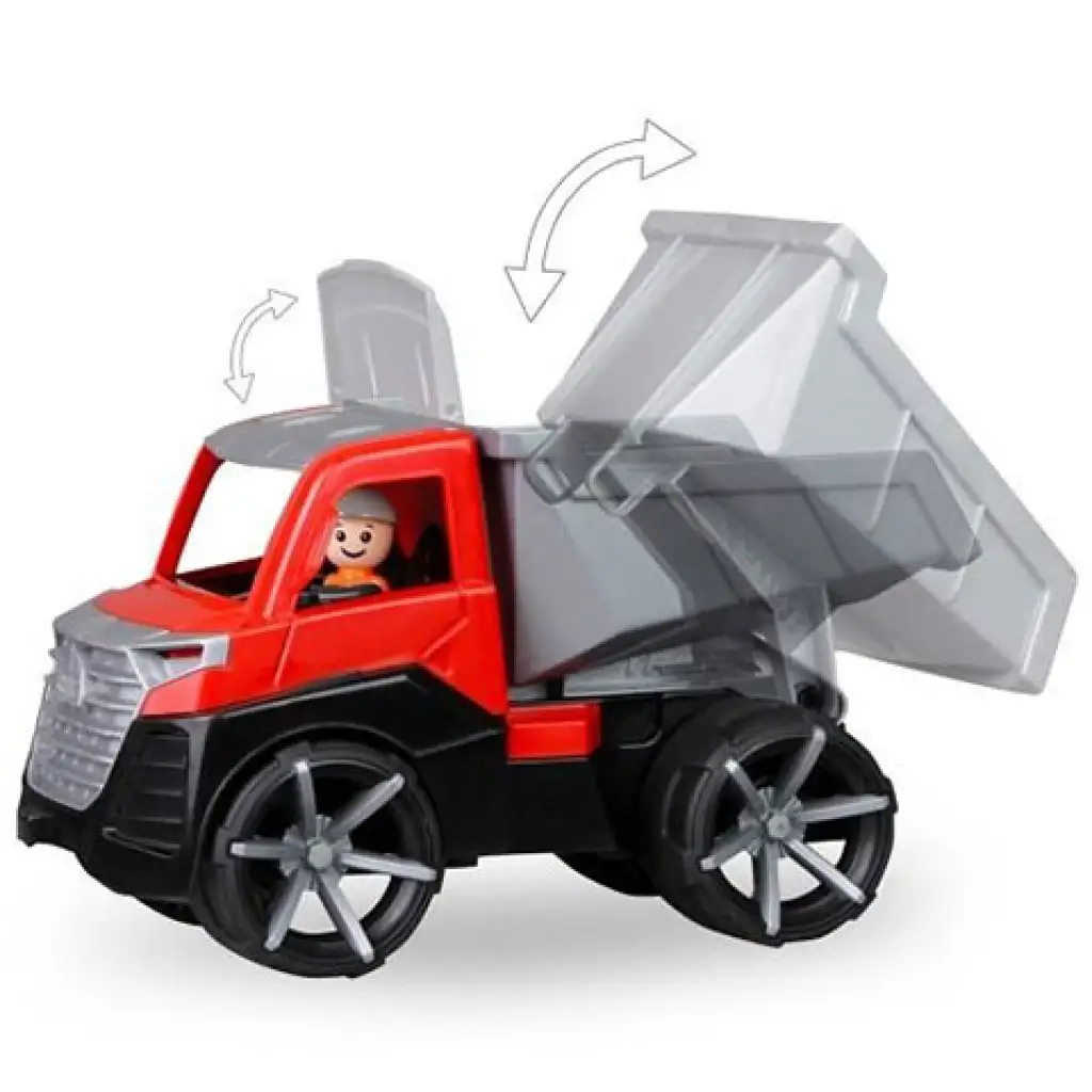 LENA: Truxx 2 Kipper mit Figur 29cm kép 2