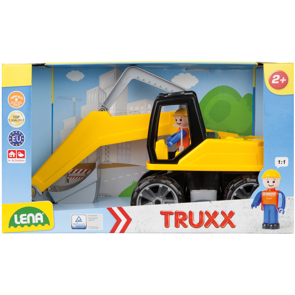 LENA: Truxx-Bagger im Karton 37 cm