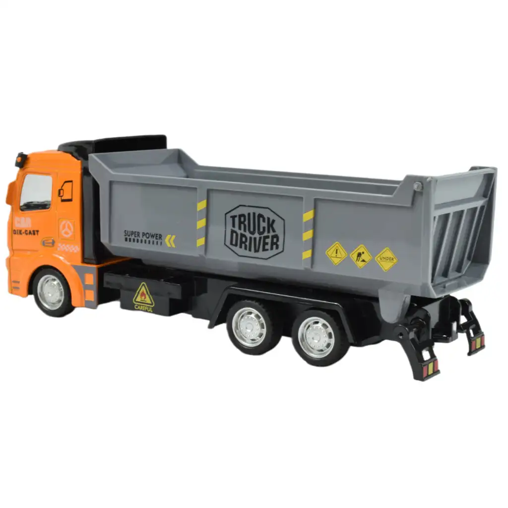 LKW-Fahrer: Schwungrad-Kipp-LKW 19cm kép 3