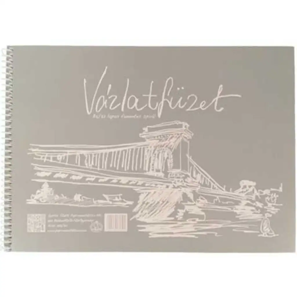 Lady holzfreies spiralgebundenes Skizzenbuch B/5 32 Blatt