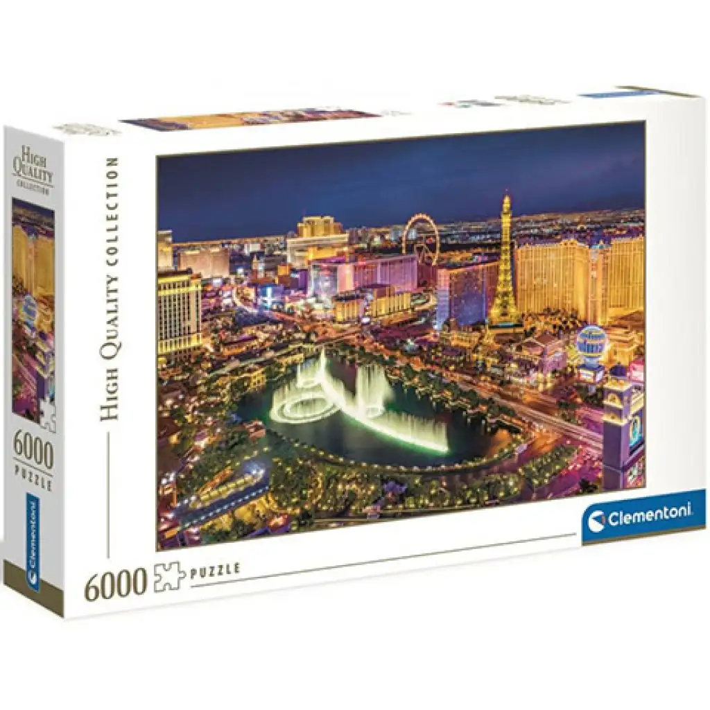Las Vegas, Vereinigte Staaten HQC Puzzle 6000 Teile - Clementoni