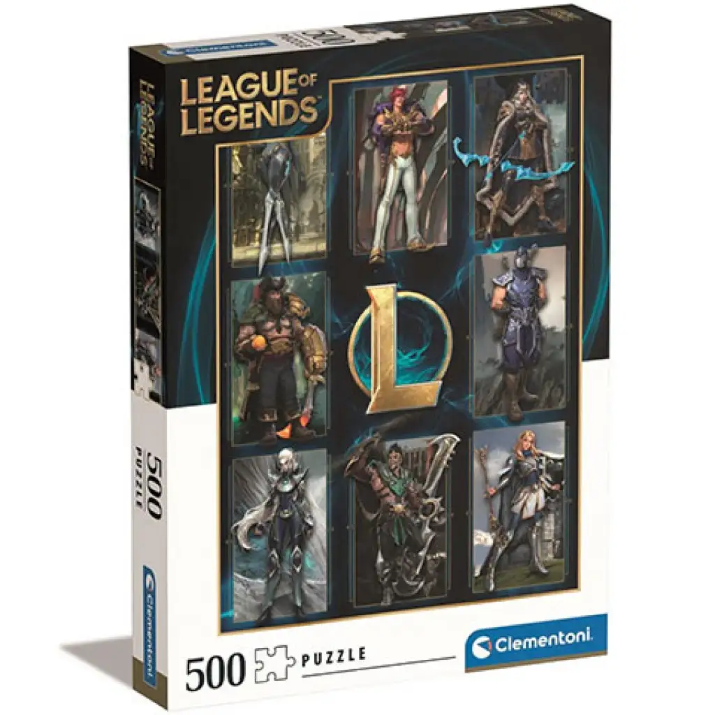 League of Legends: Helden HQC Puzzle 500 Teile - Clementoni kép 1