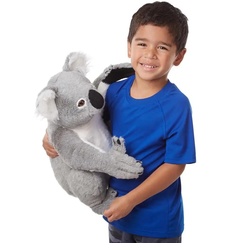 Lebensgroße Koala-Plüschfigur - Melissa & Doug kép 2