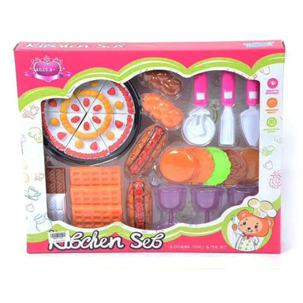 Leckereien Spielzeugset mit Kunststoffwerkzeugen