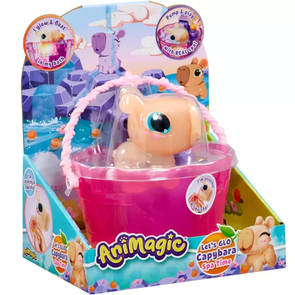 Lets Glo Capybara – Leuchtender Wasserfreund-Set