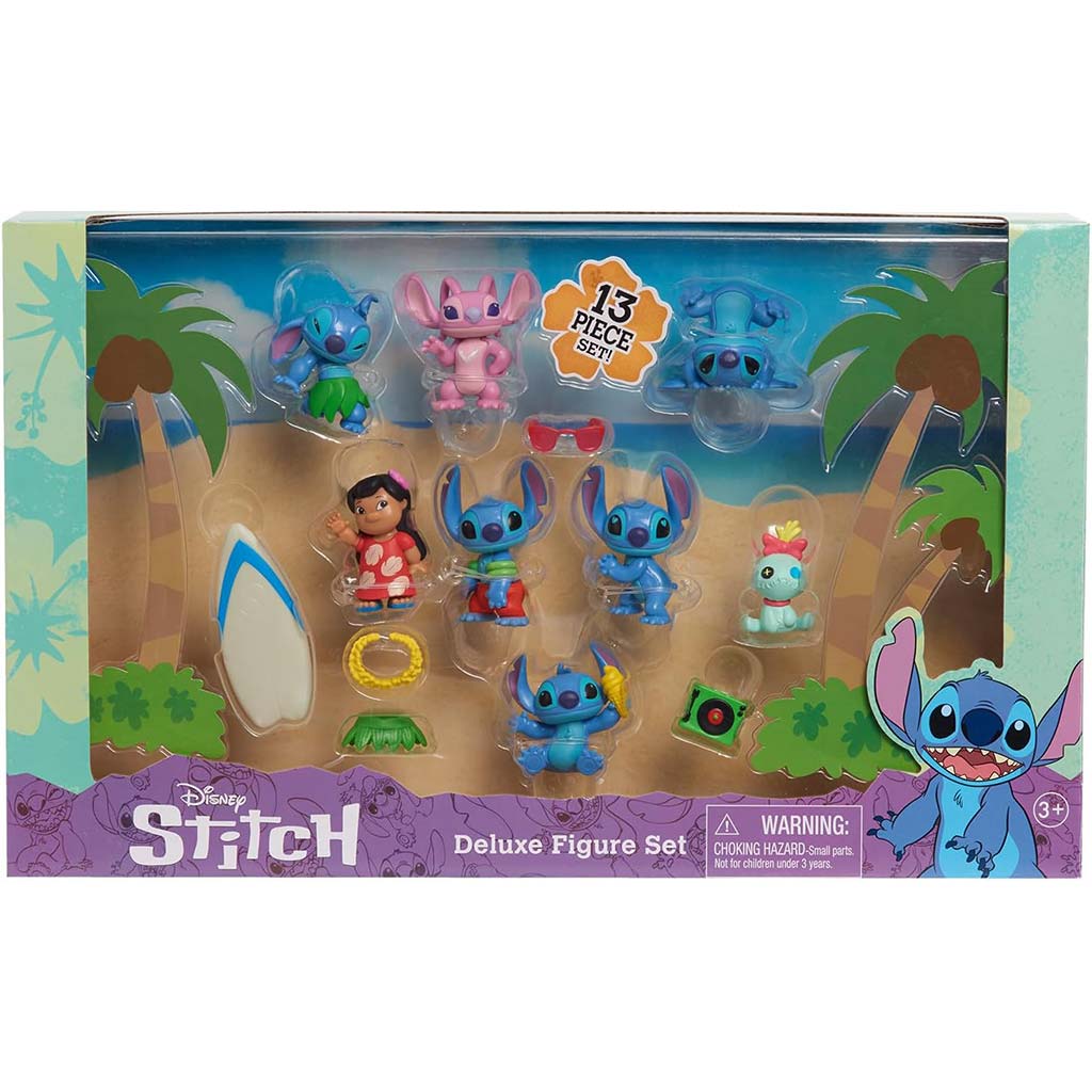 Lilo & Stitch Deluxe Figuren-Set, 11-teilig