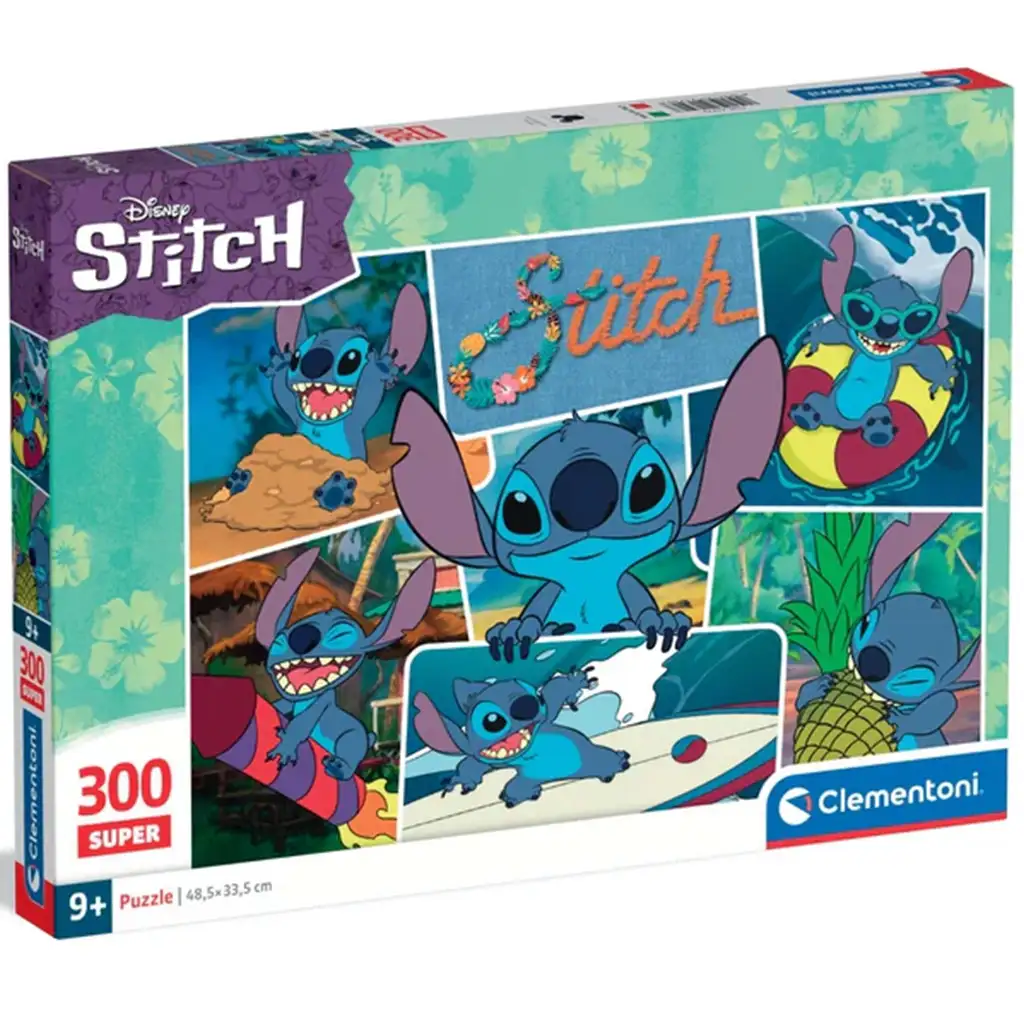 Lilo und Stitch tropischer Spaß 300-teiliges Super-Puzzle - Clementoni