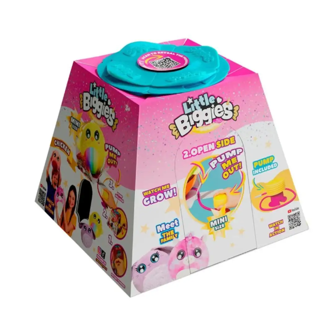 Little Biggies: Aufblasbarer Mini-Plüsch-Kugelfisch kép 2