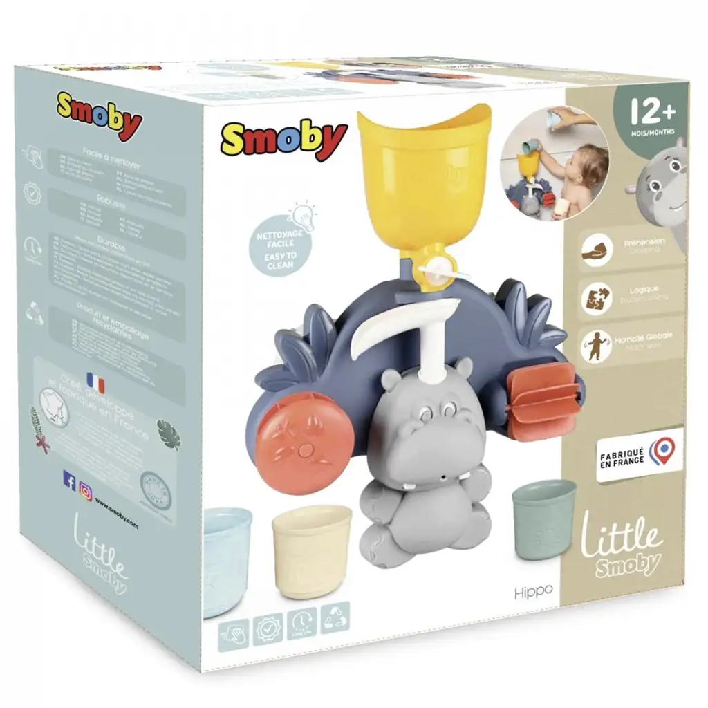 Little Smoby: Kleines Nilpferd Badespielzeug - Simba Toys
