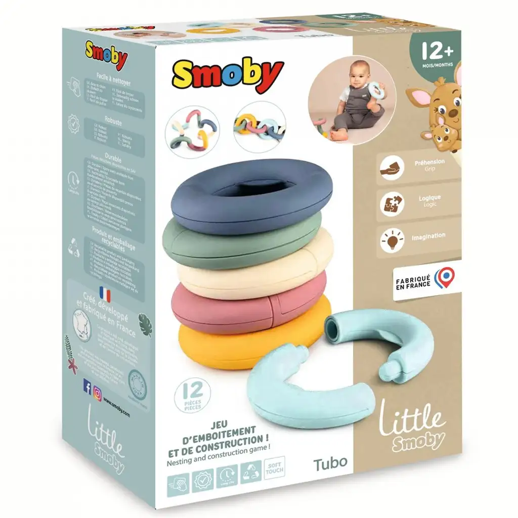 Little Smoby: Tubo Geschicklichkeitsringe Babyspielzeug - Simba Toys