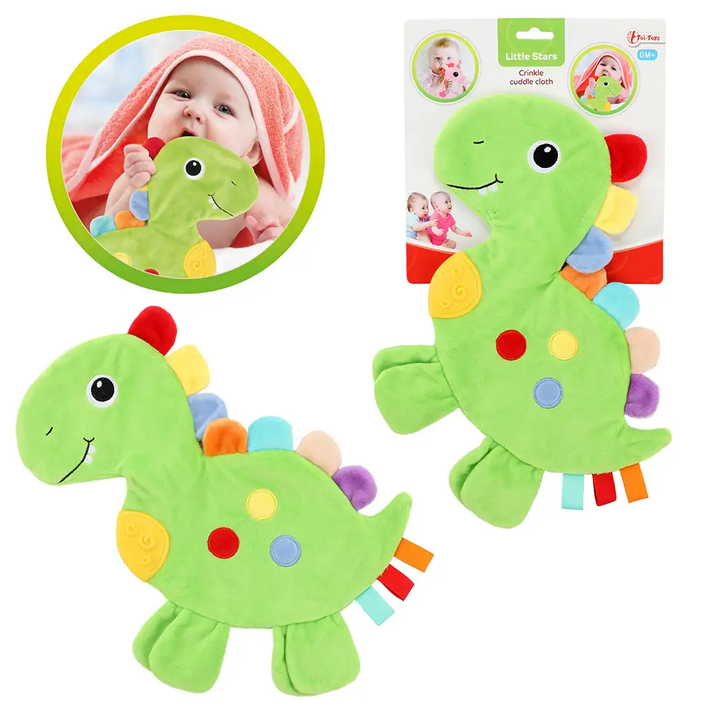 Little Stars: Dinosaurier-Beißring, rasselndes Halstuch