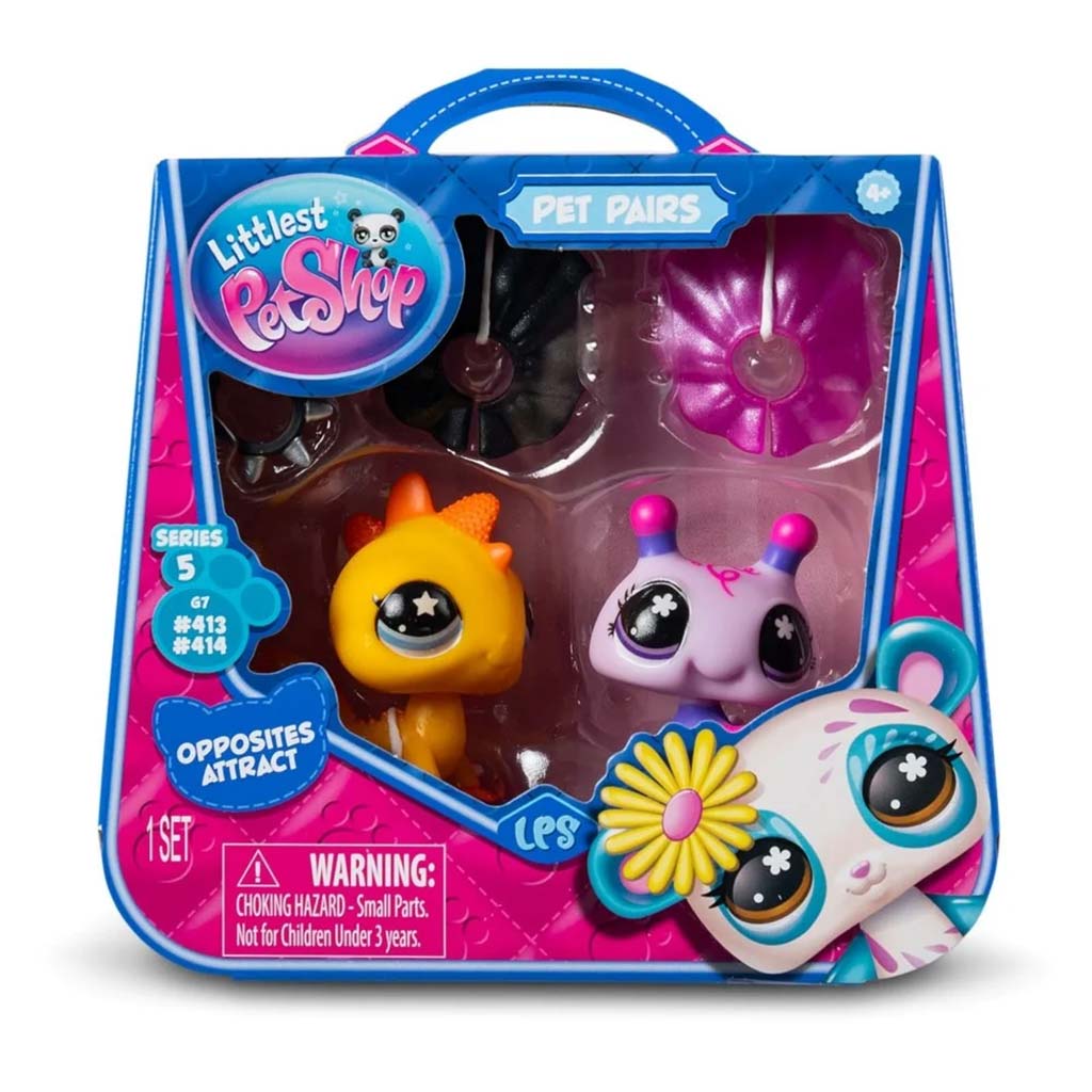 Littlest Pet Shop: Doppelpack mit Kleintierfiguren S5 – Biene und Leguan kép 1