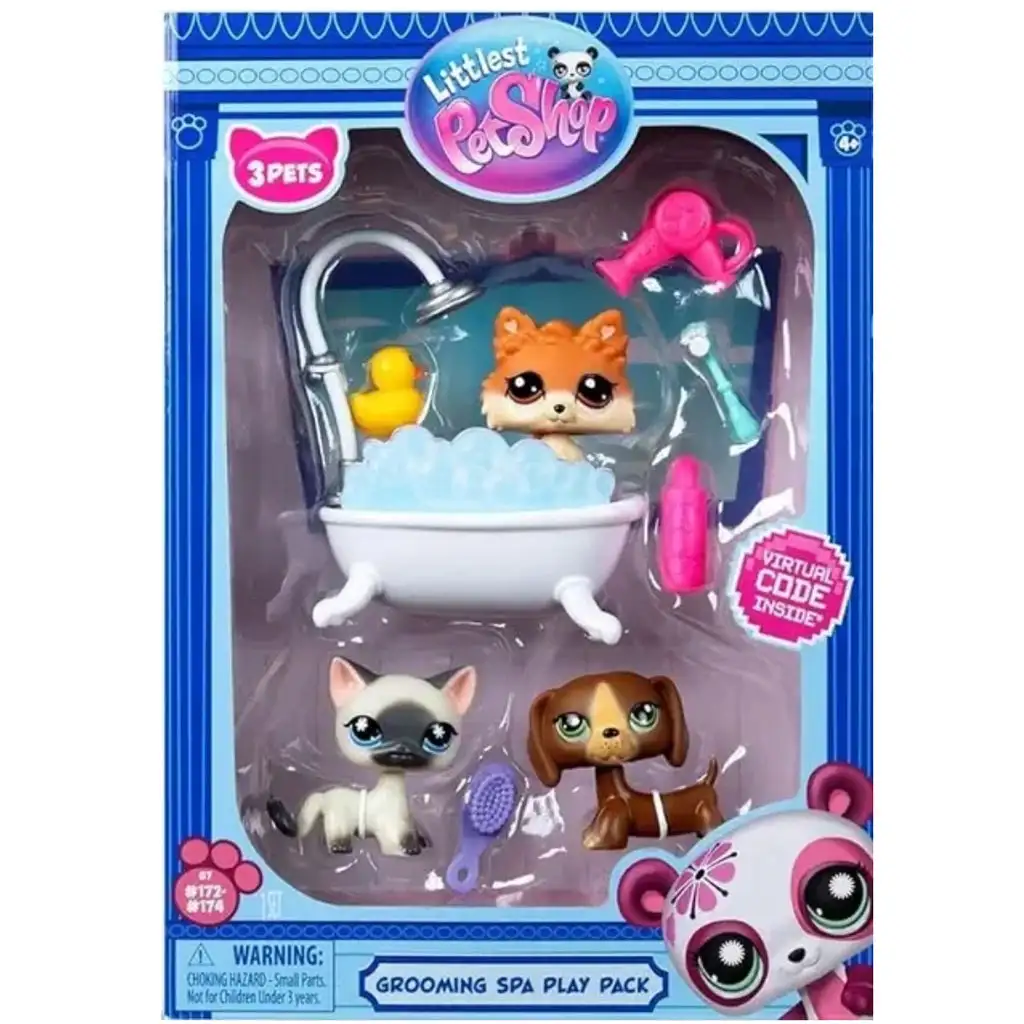 Littlest Pet Shop: Spa 3-teiliges Figuren-Set