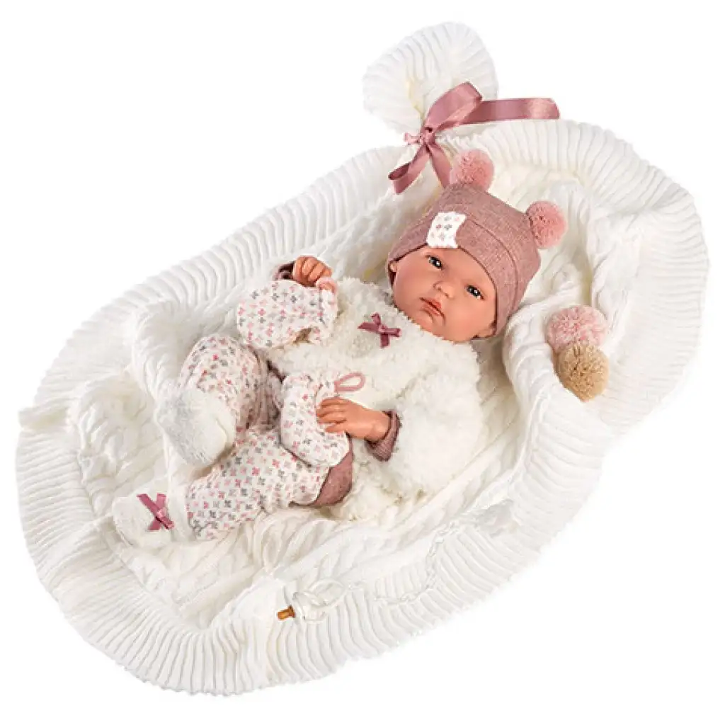 Llorens: Bimba Neugeborenes 35cm Puppe mit Windel